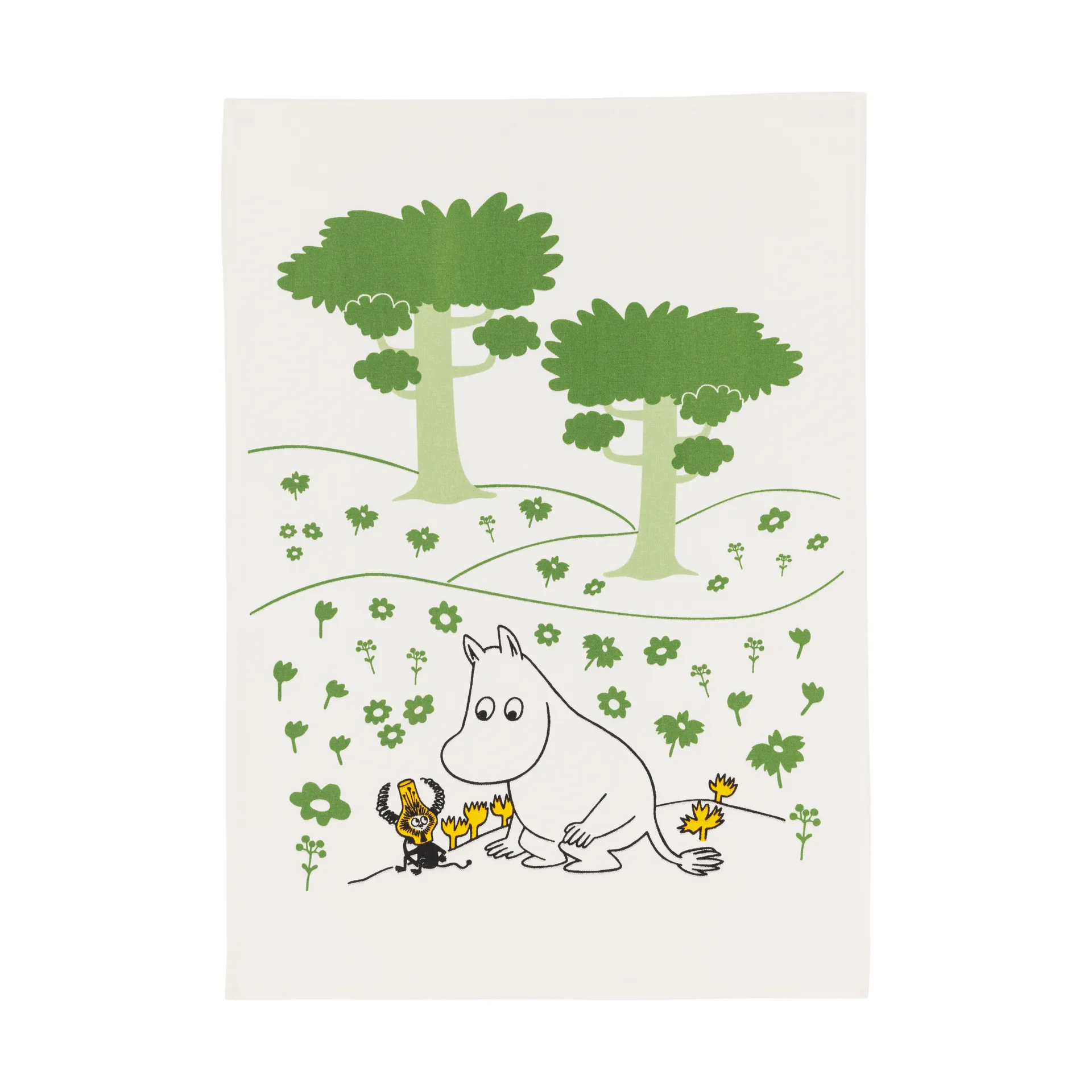 Moomin kitchen towel Moomintroll, 50x70 cm arabia moomin,moomin arabia