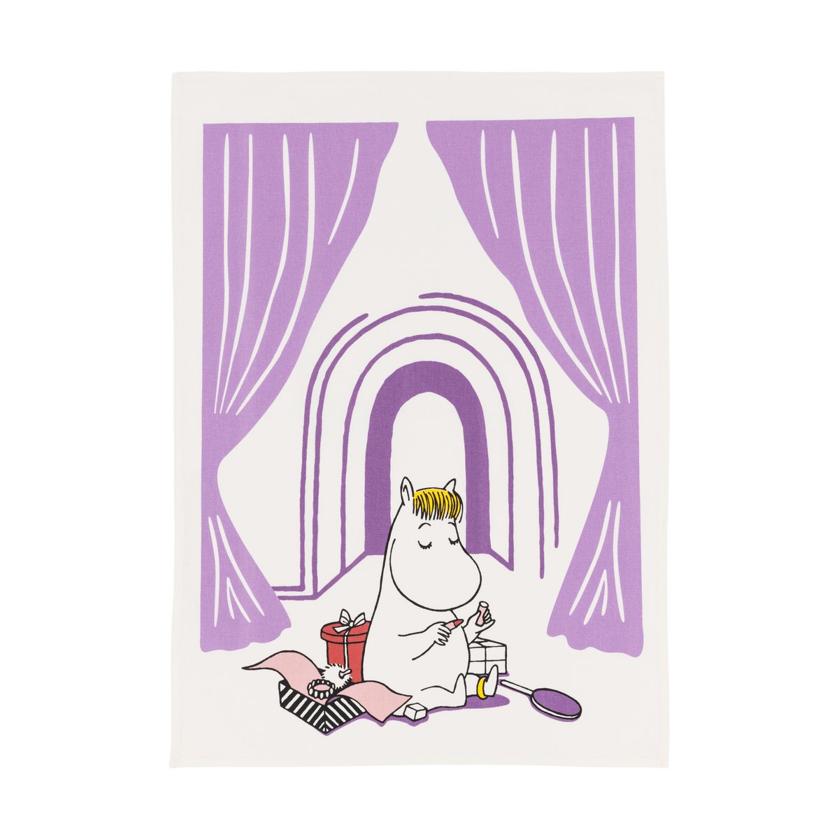 Moomin Arabia Moomin kitchen towel Snorkmaiden 50x70 cm