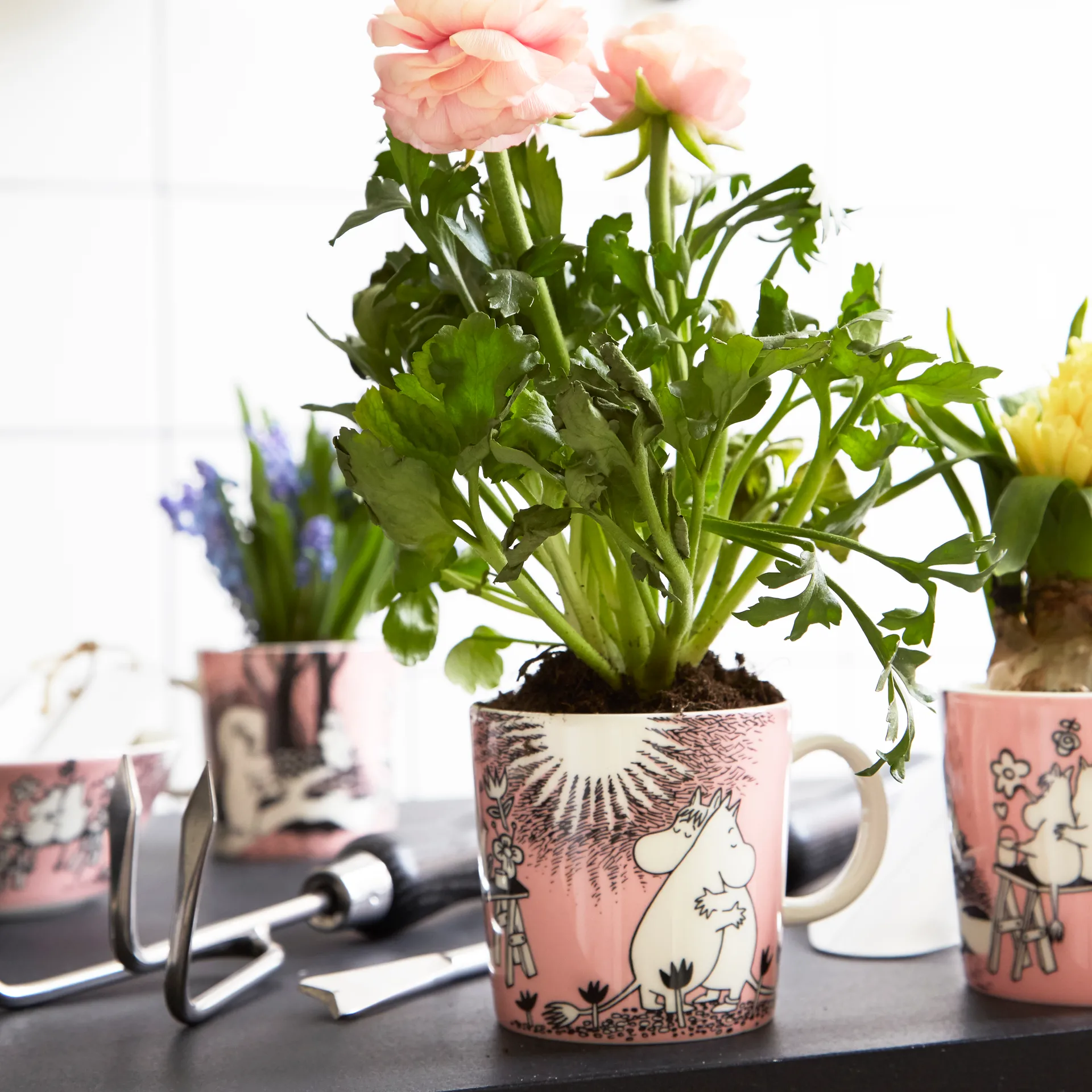 Moomin love mug, pink arabia moomin,moomin arabia