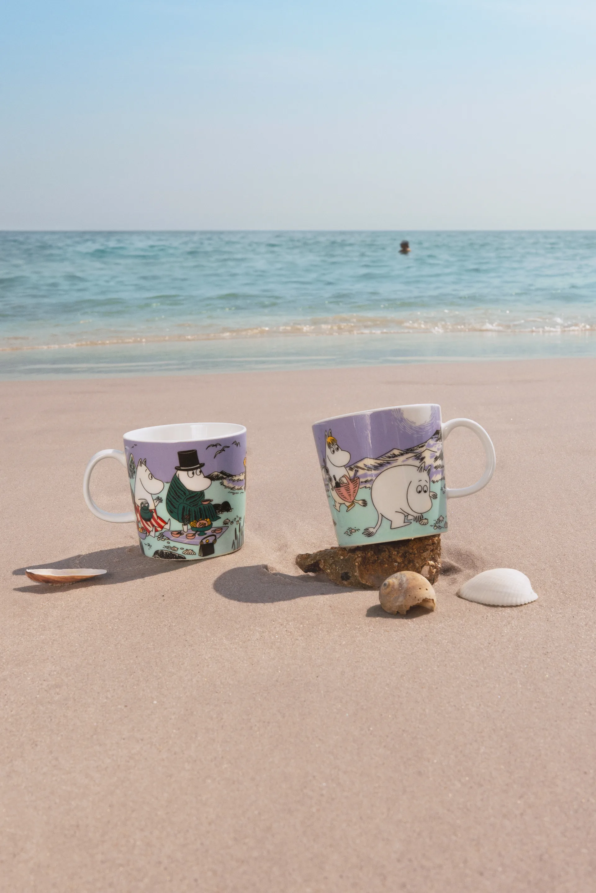 Moomin mug 2025 Beach day, 30 cl arabia moomin,moomin arabia