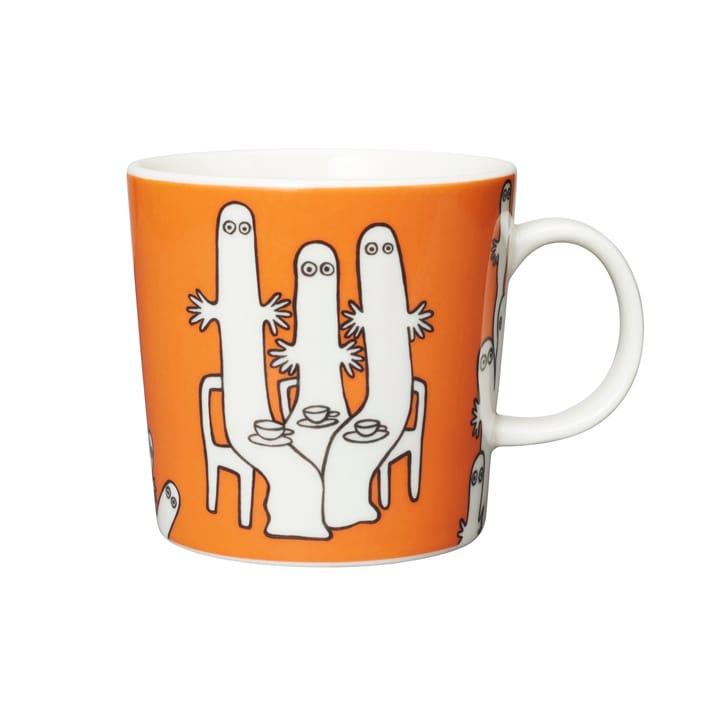 Moomin mug Classic 75 years Limited Edition, Hattifatteners orange Moomin Arabia