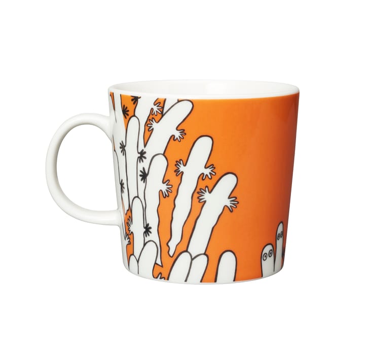 Moomin mug Classic 75 years Limited Edition, Hattifatteners orange Moomin Arabia