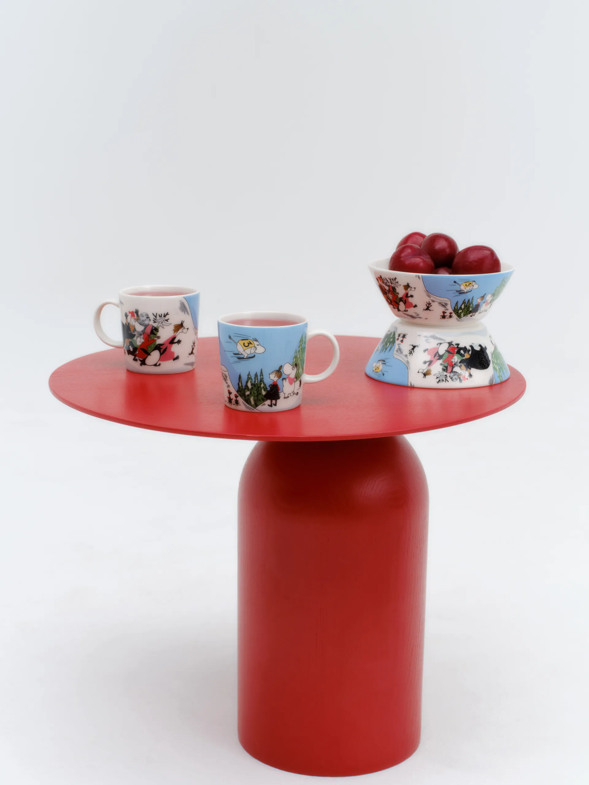 Moomin mug winter 2024 Ski jumping, 30 cl arabia moomin,moomin arabia