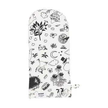 Moomin oven mitt - Off-white, 34x15 cm - Moomin Arabia