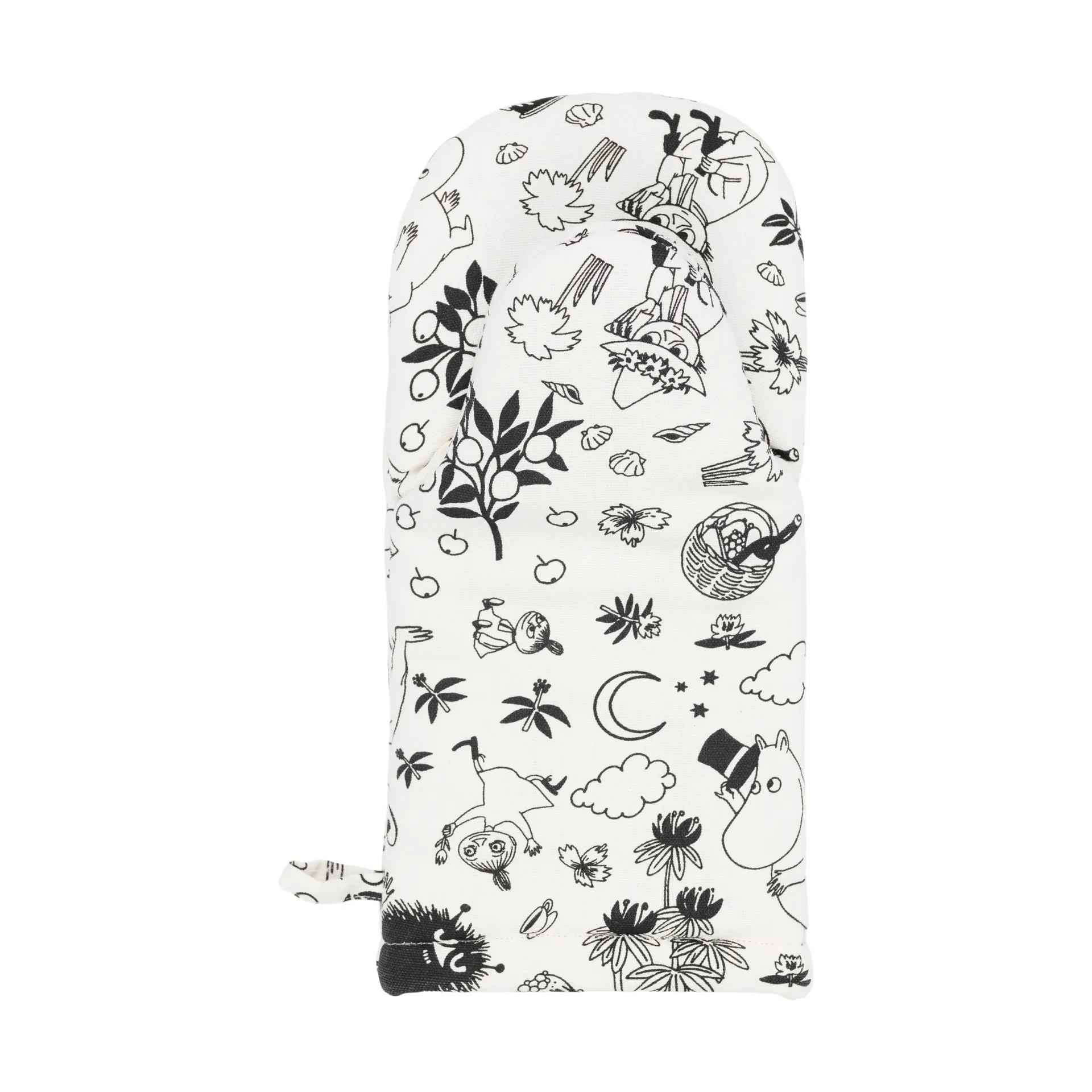 Moomin oven mitt, Off-white arabia moomin,moomin arabia