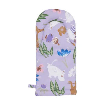 Moomin oven mitt - Purple, 34x15 cm - Moomin Arabia