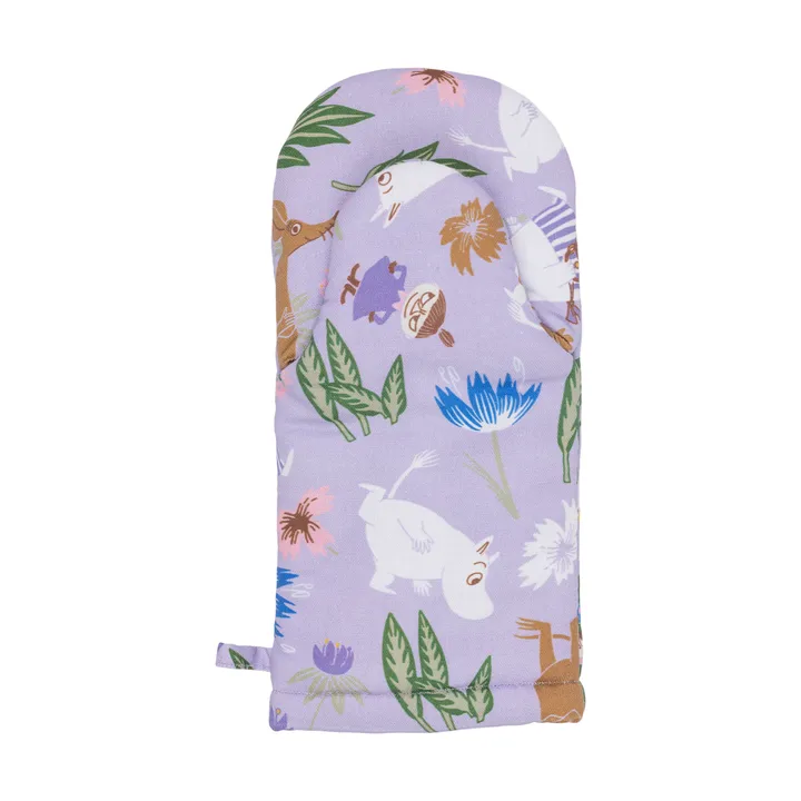 Moomin oven mitt - Purple, 34x15 cm - Moomin Arabia
