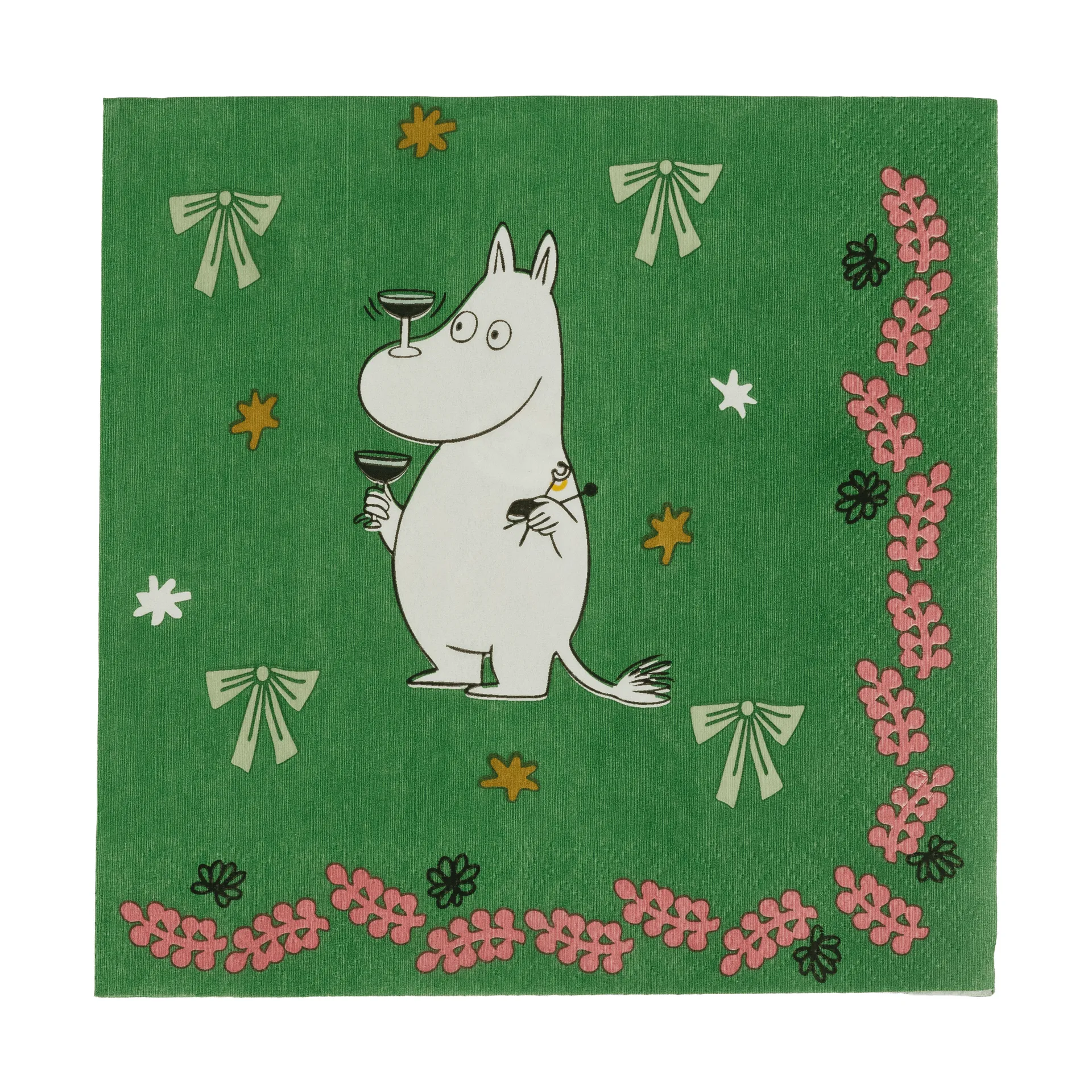 Moomin paper napkin, Kärleksgåva, 33x33 cm, 20-pack Moomin Arabia
