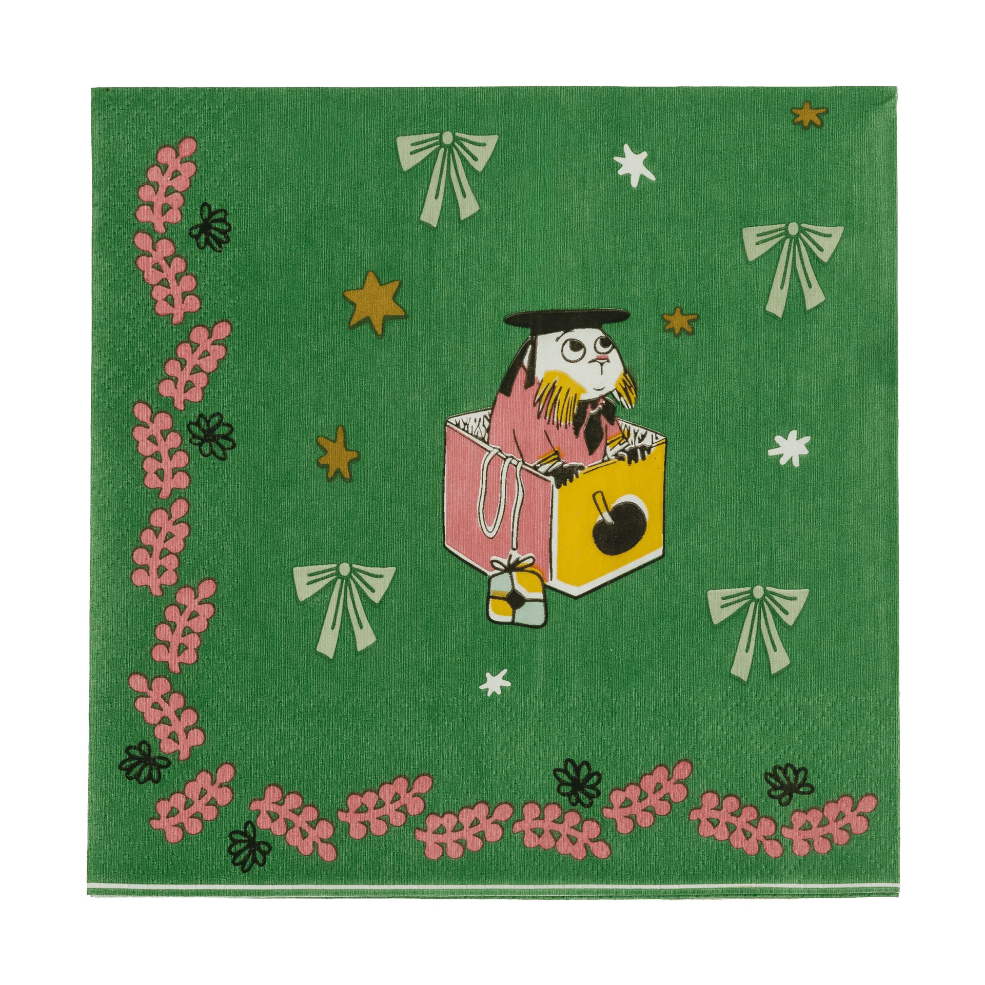 Moomin paper napkin, Kärleksgåva, 33x33 cm, 20-pack Moomin Arabia