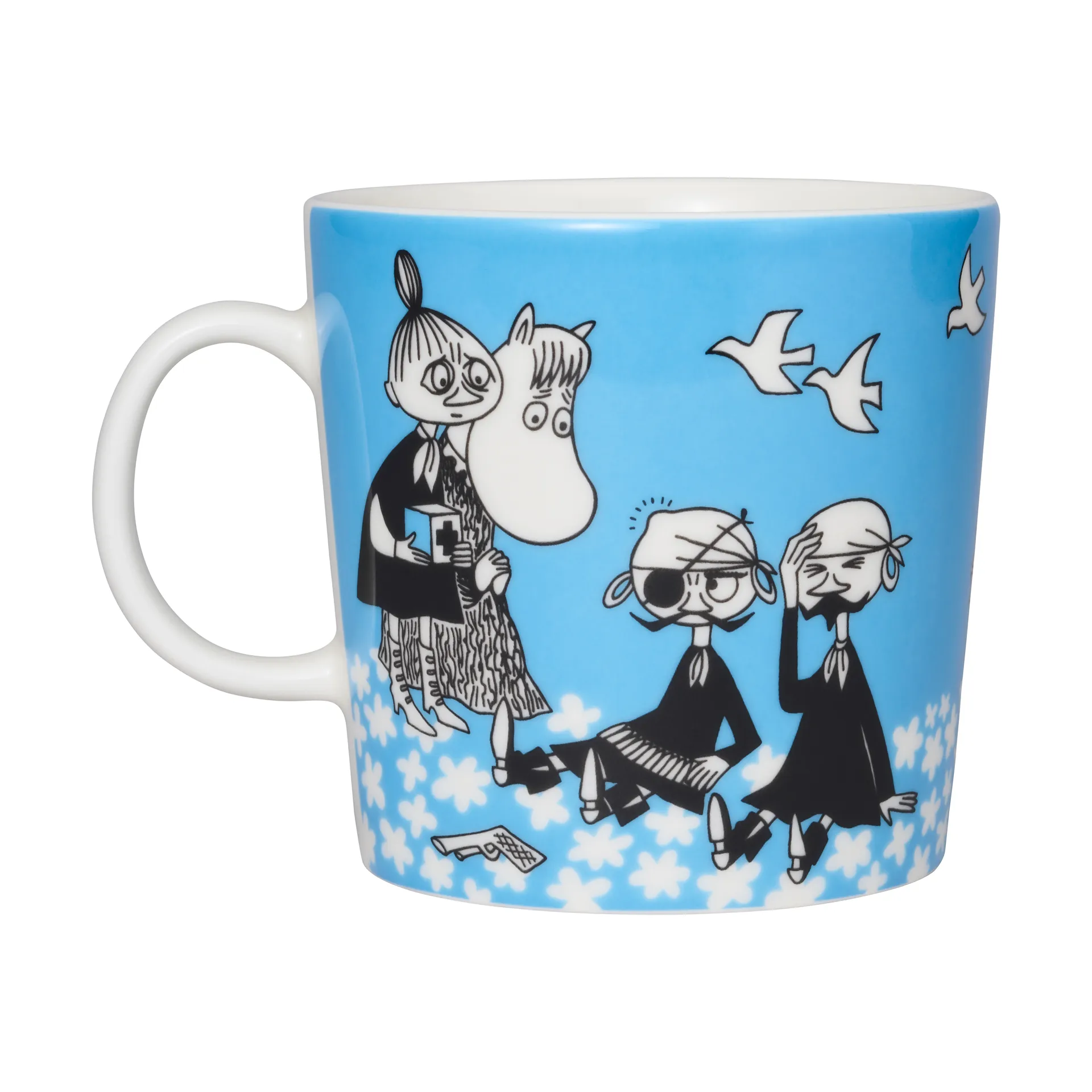 Moomin Peace mug 40 cl, Blue arabia moomin,moomin arabia
