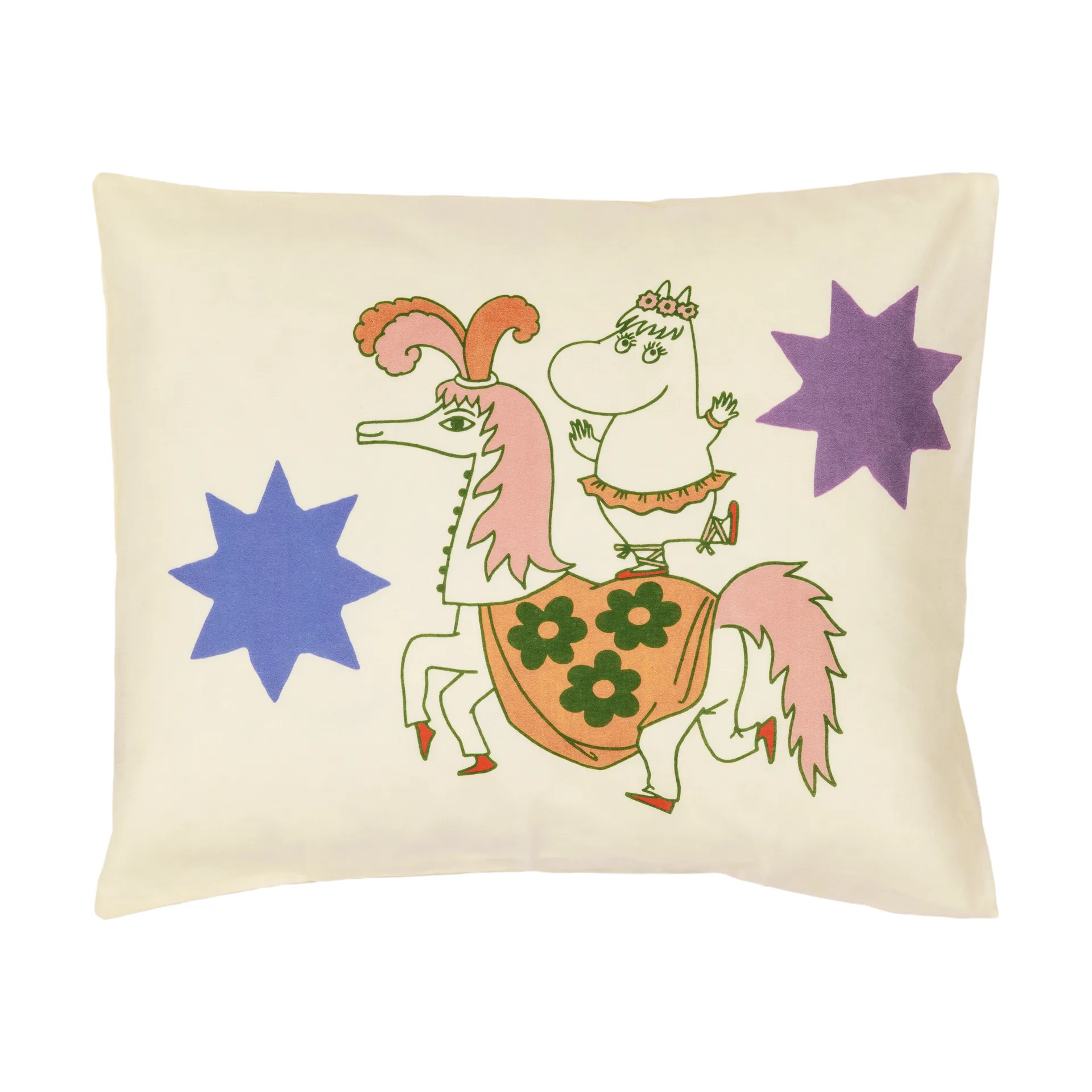 Moomin pillowcase 50x60 cm, Circus Horse arabia moomin,moomin arabia
