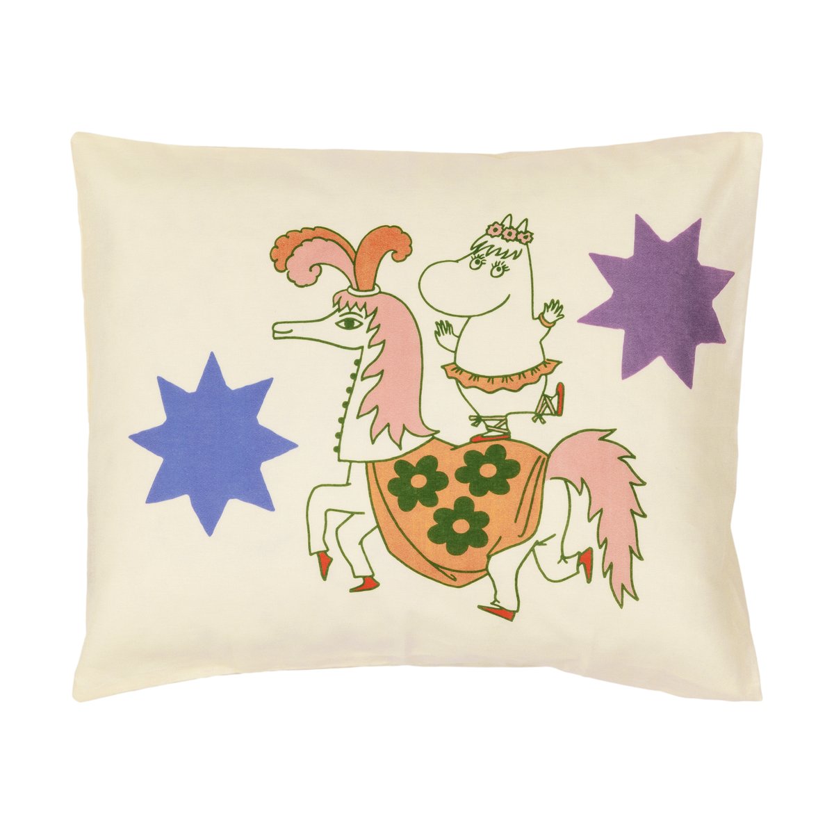Moomin Arabia Moomin pillowcase 50x60 cm Circus Horse