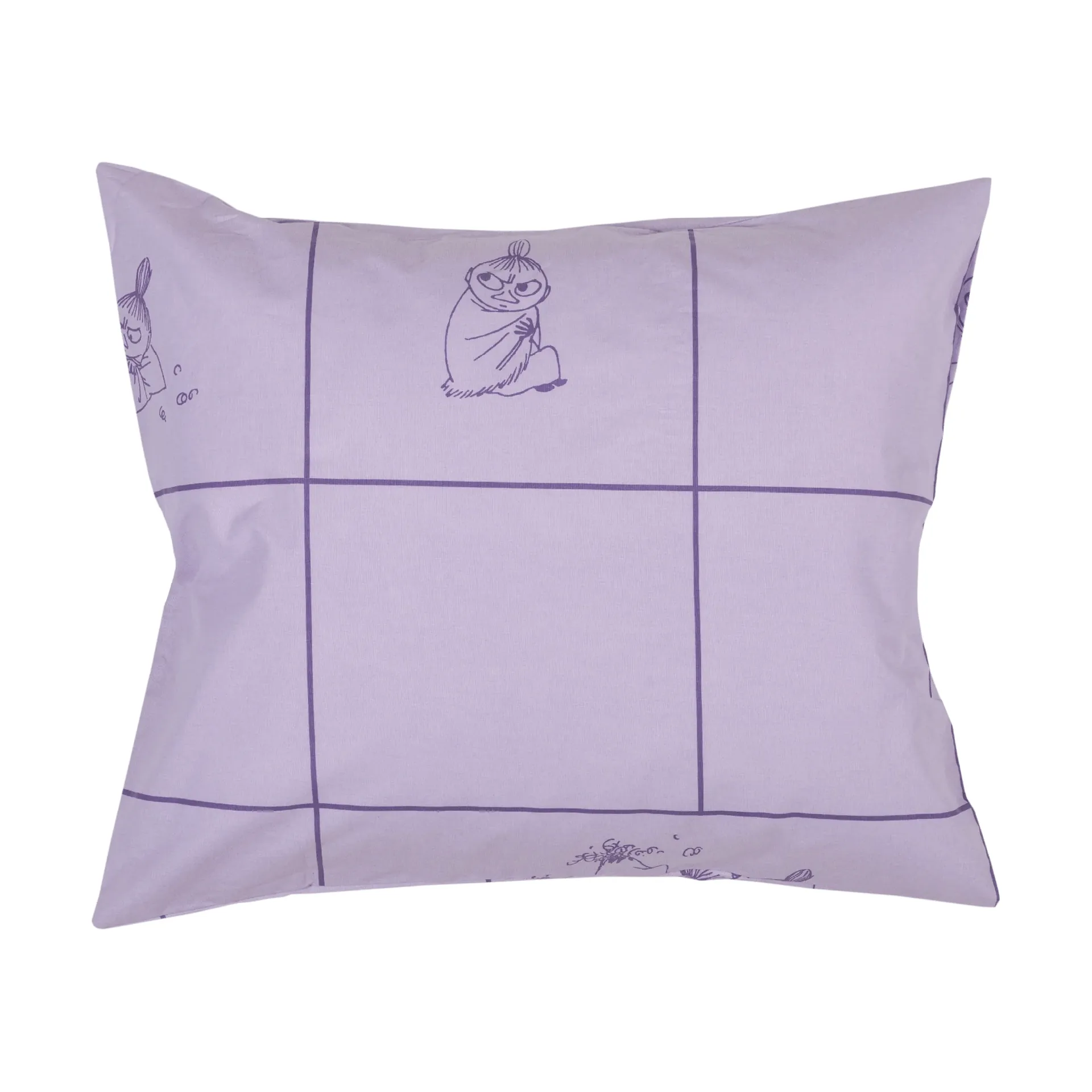 Moomin pillowcase 50x60 cm, Lilla My, purple Moomin Arabia