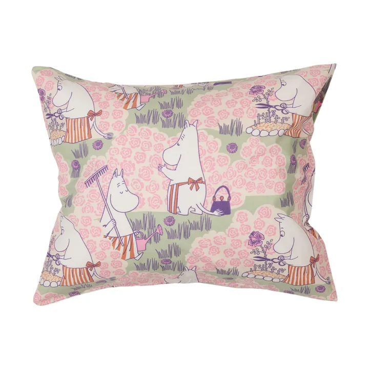 Moomin pillowcase 50x60 cm - Rose Garden - Moomin Arabia