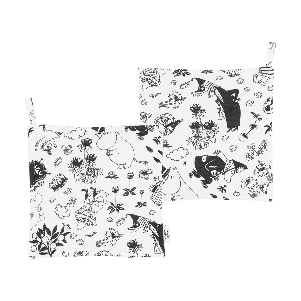 Moomin Arabia Moomin potholder 22x26 cm 2-pack Off-white