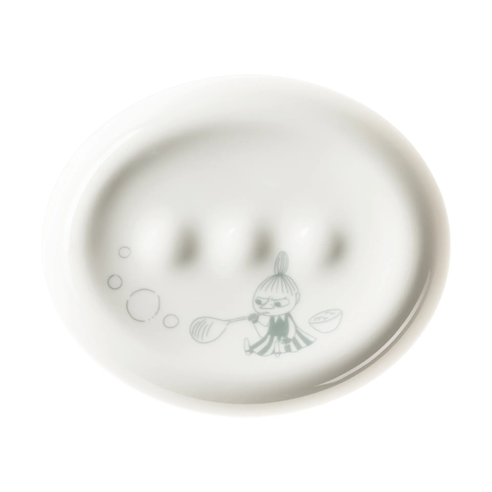 Moomin soap dish, Bath time green-white arabia moomin,moomin arabia