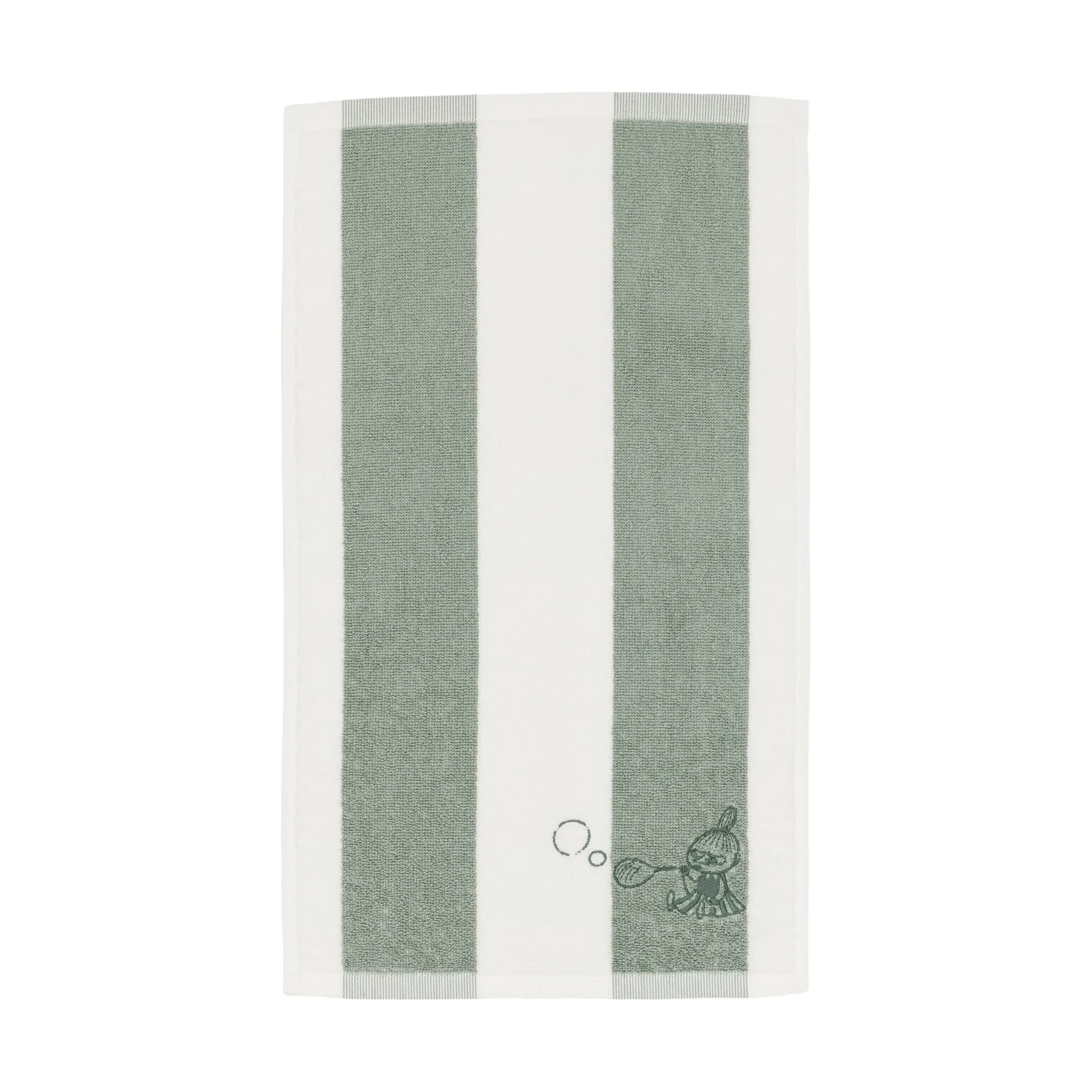 Moomin towel 30x50 cm, Little My green-white arabia moomin,moomin arabia