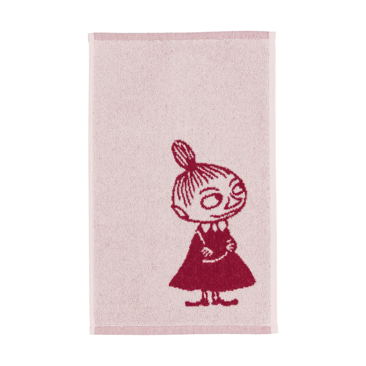 Moomin Arabia Moomin towel 30x50 cm Little My pink | Scandinavian Design | Bath towels | Pink