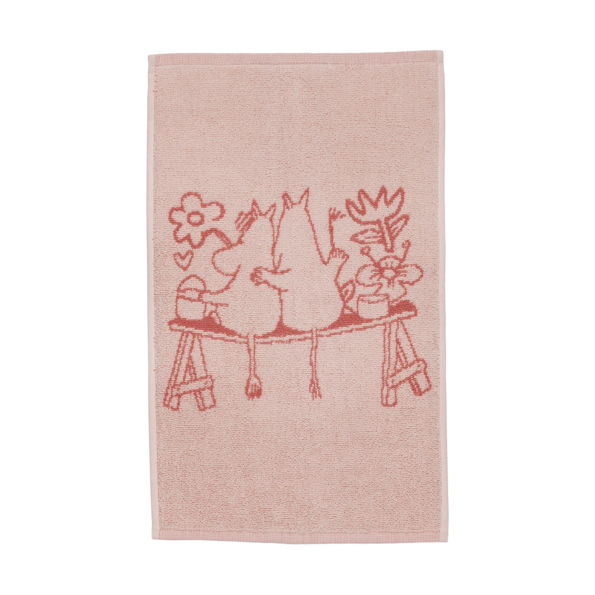 Moomin towel 30x50 cm, Love pink arabia moomin,moomin arabia
