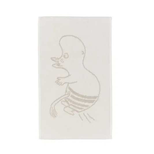 Moomin towel 30x50 cm, Moomin troll - white Moomin Arabia