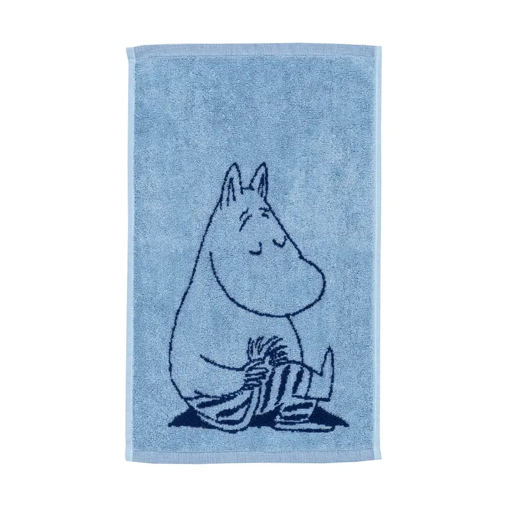 Moomin towel 30x50 cm - Moomintroll navy blue - Moomin Arabia
