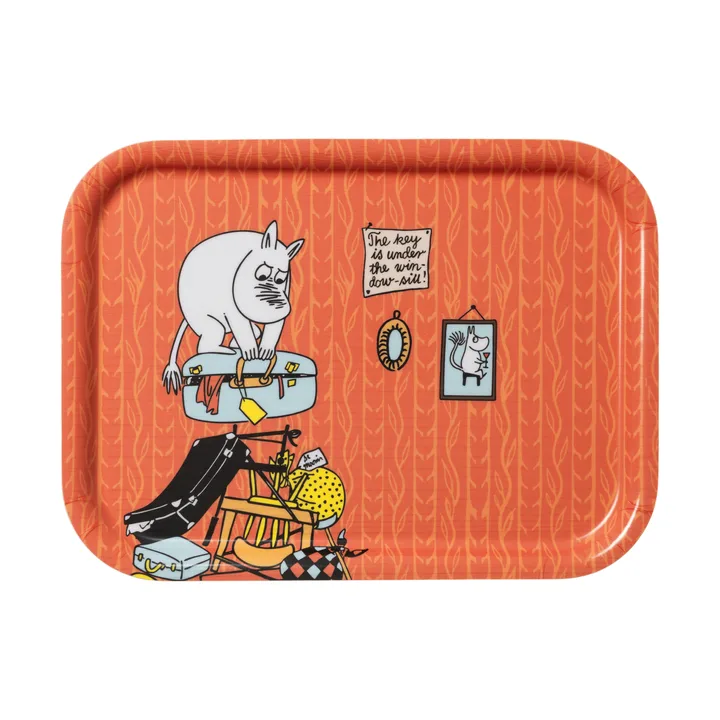 Moomin tray 27x20 cm - Ready for vacation - Moomin Arabia