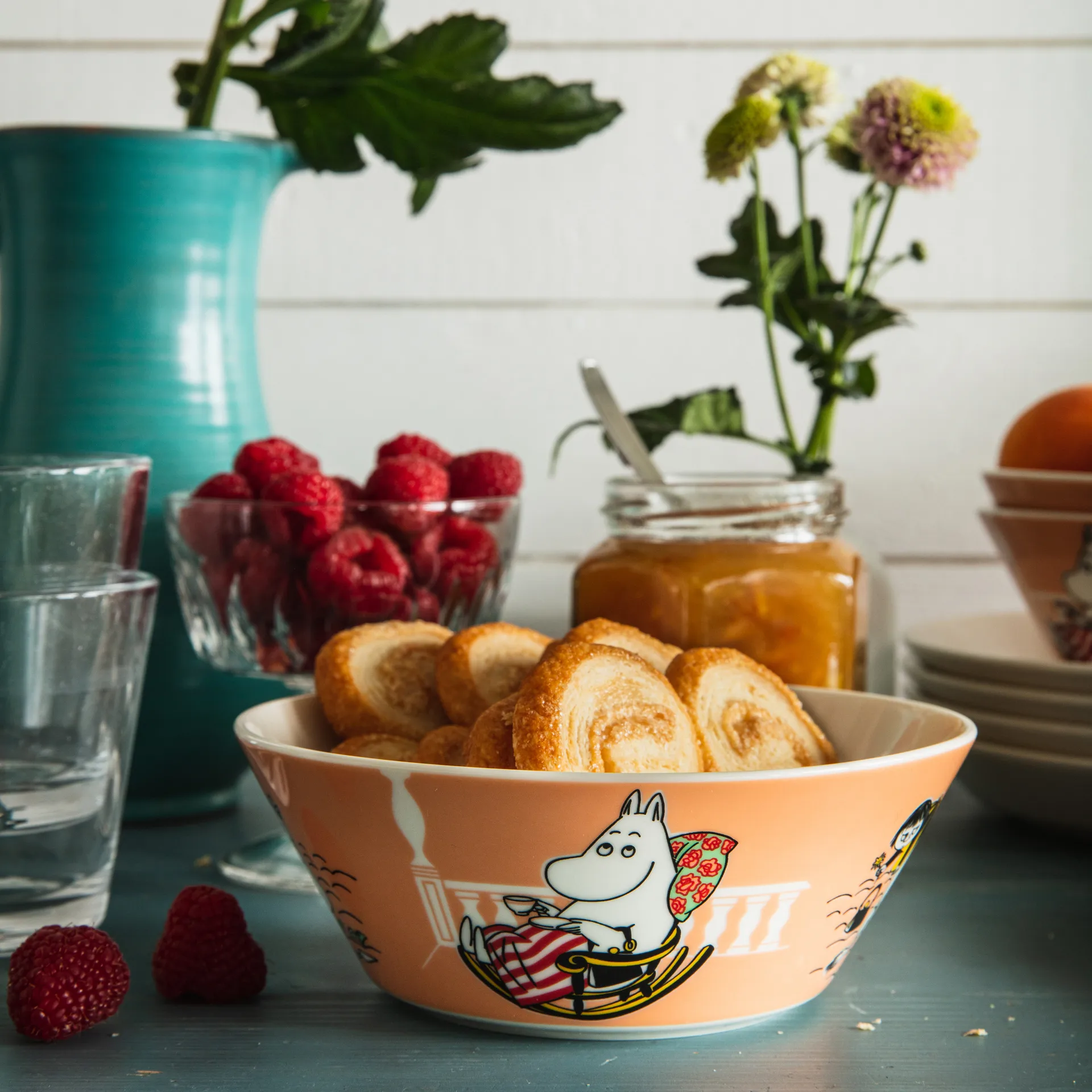 Moominmamma Moomin bowl, marmalade arabia moomin,moomin arabia