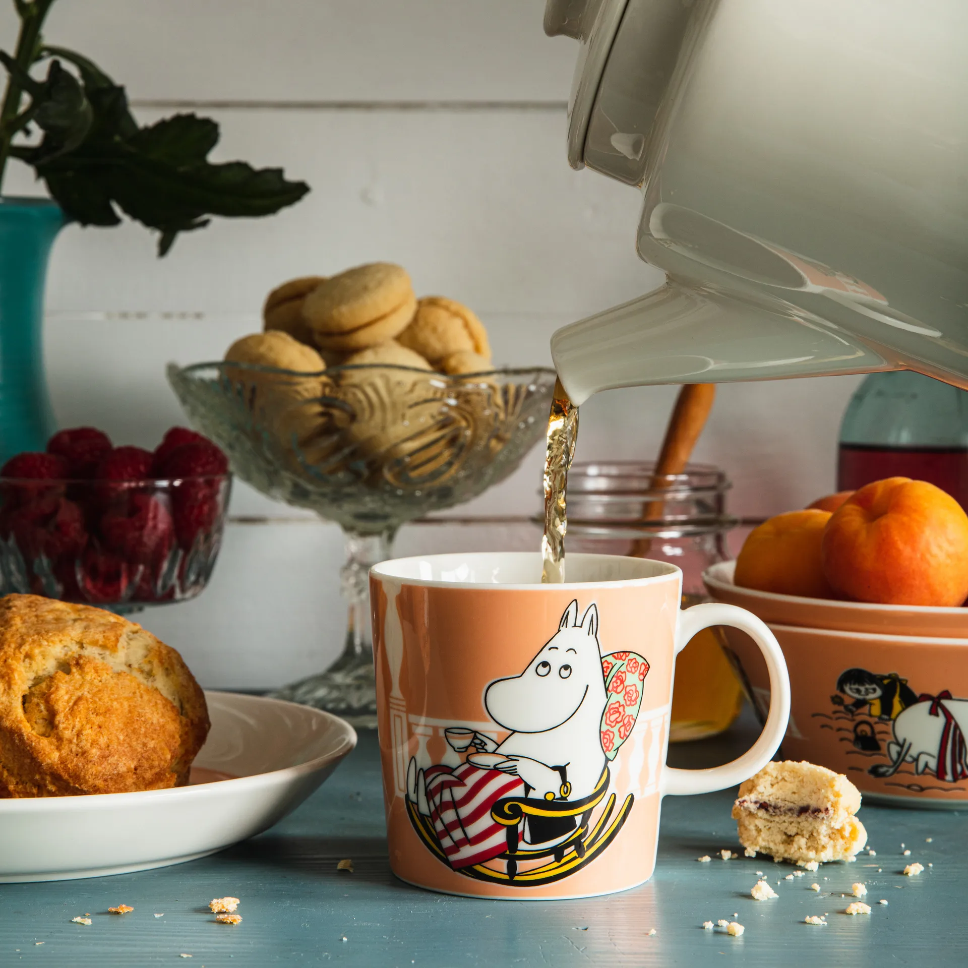 Moominmamma Moomin mug, marmalade arabia moomin,moomin arabia