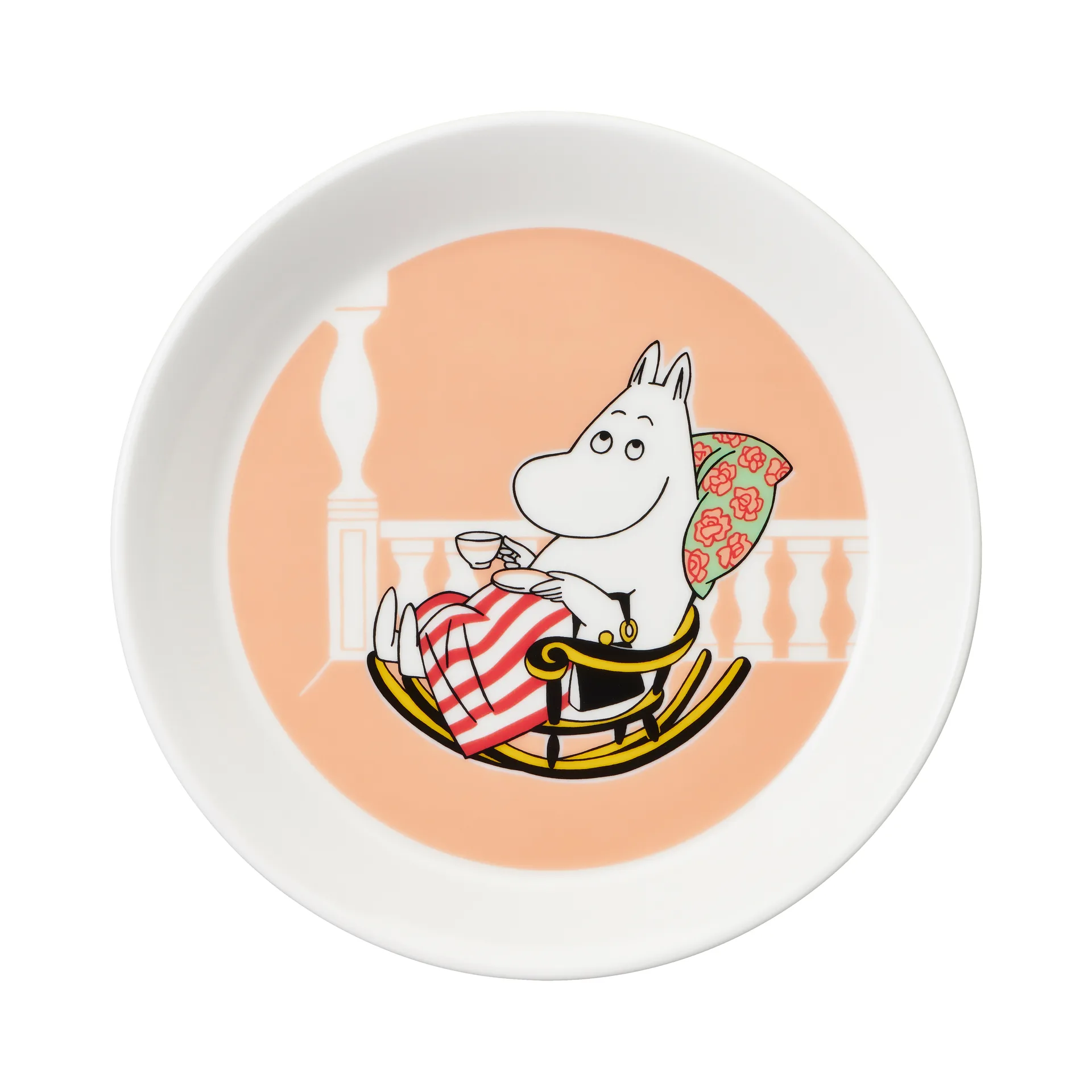 Moominmamma Moomin plate, marmalade arabia moomin,moomin arabia