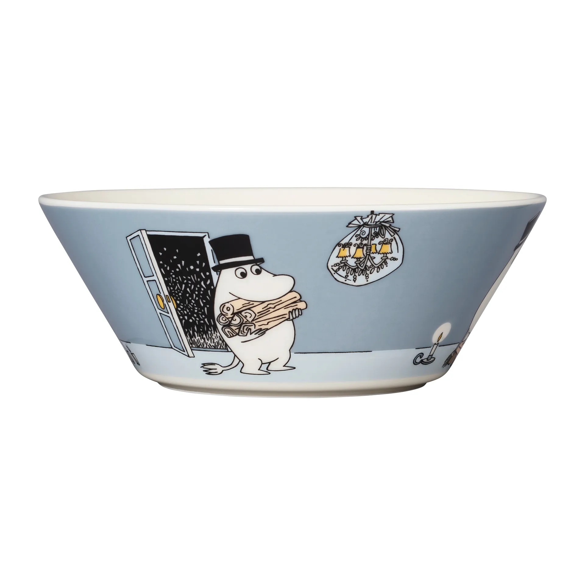 Moominpappa bowl Ø15 cm, Grey arabia moomin,moomin arabia