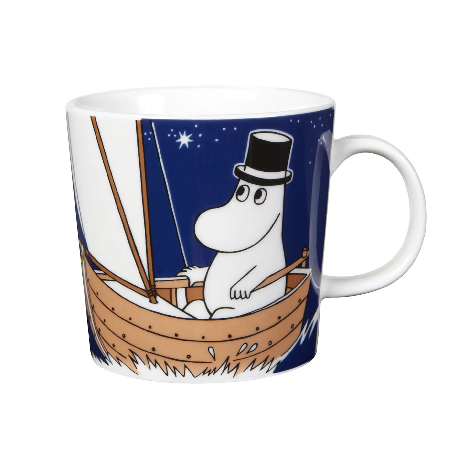 Moominpappa mug 30 cl, dark blue Moomin Arabia