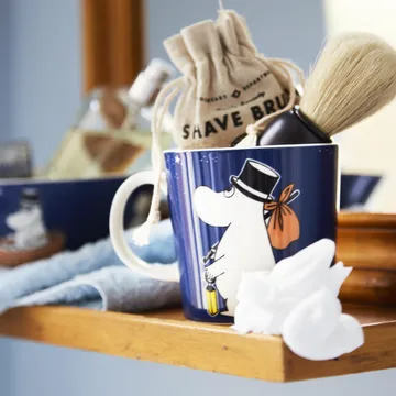 Moominpappa mug 30 cl - dark blue - Moomin Arabia