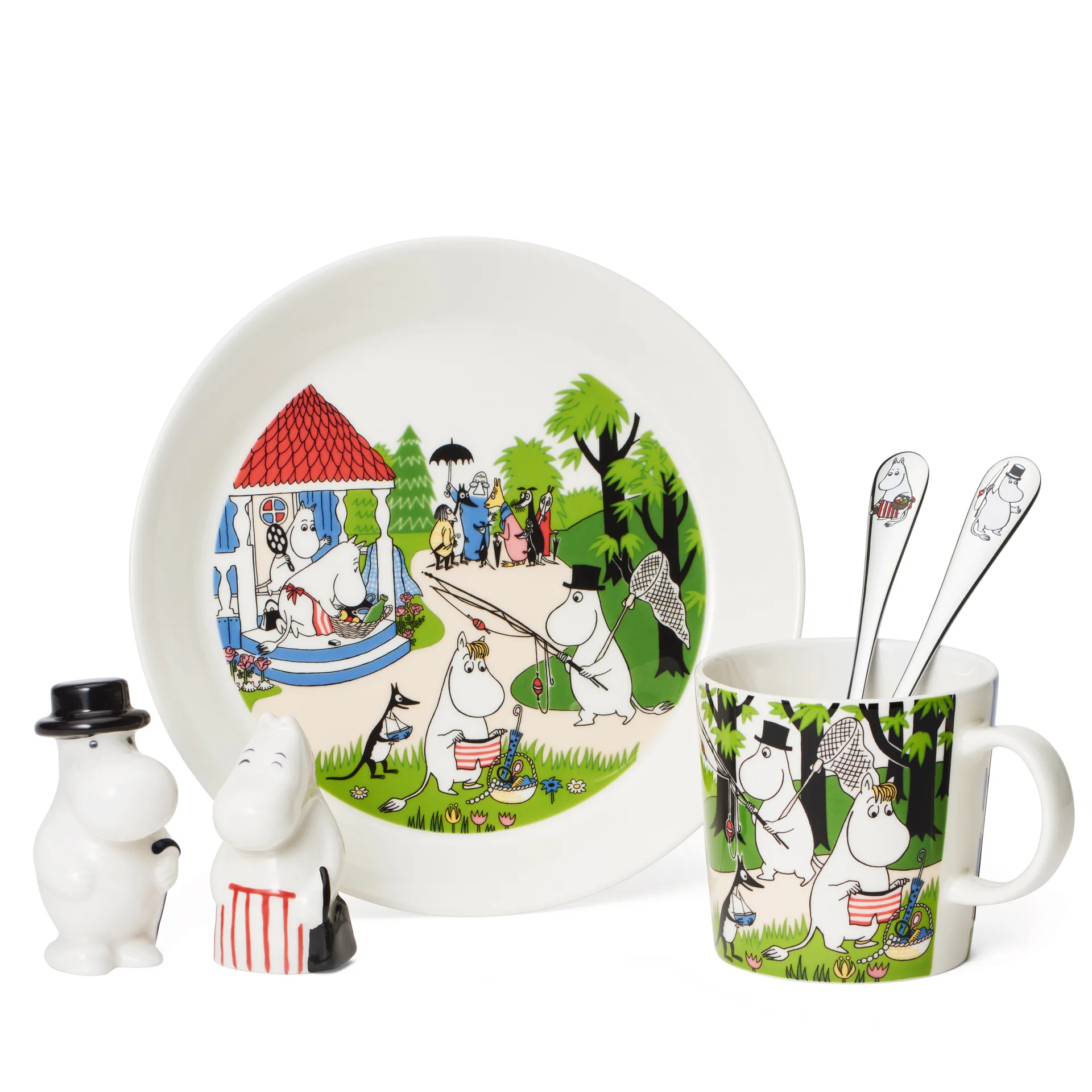Mumin ceramic figure, Moomin pappa arabia moomin,moomin arabia