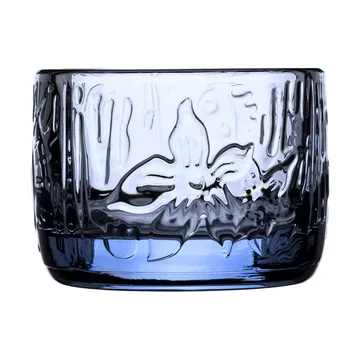 Mystikens skog Mumin tealight holder - Aqua, Ø5.8 cm - Moomin Arabia
