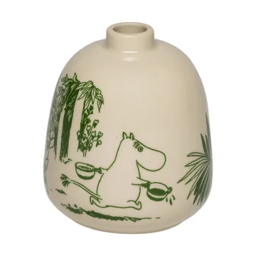 Mystikens skog Mumin vase - Green, 8.3 cm - Moomin Arabia
