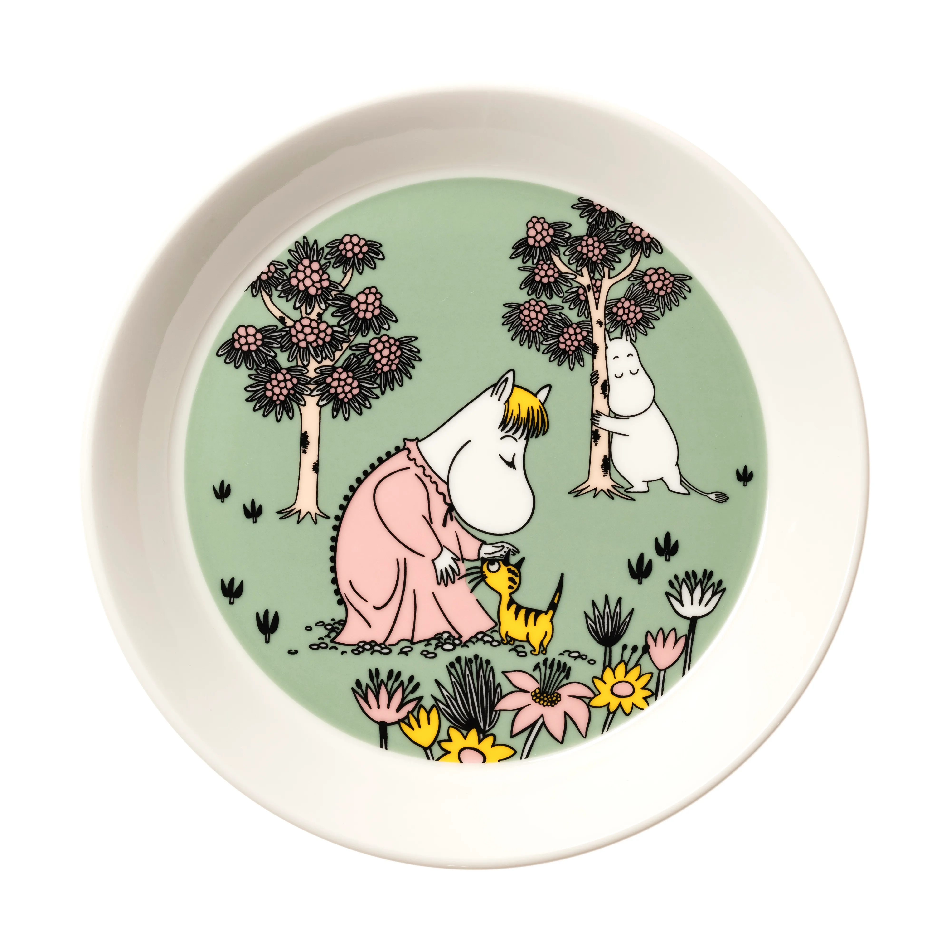 Omtanke Moomin Plate from Moomin Arabia - NordicNest.com