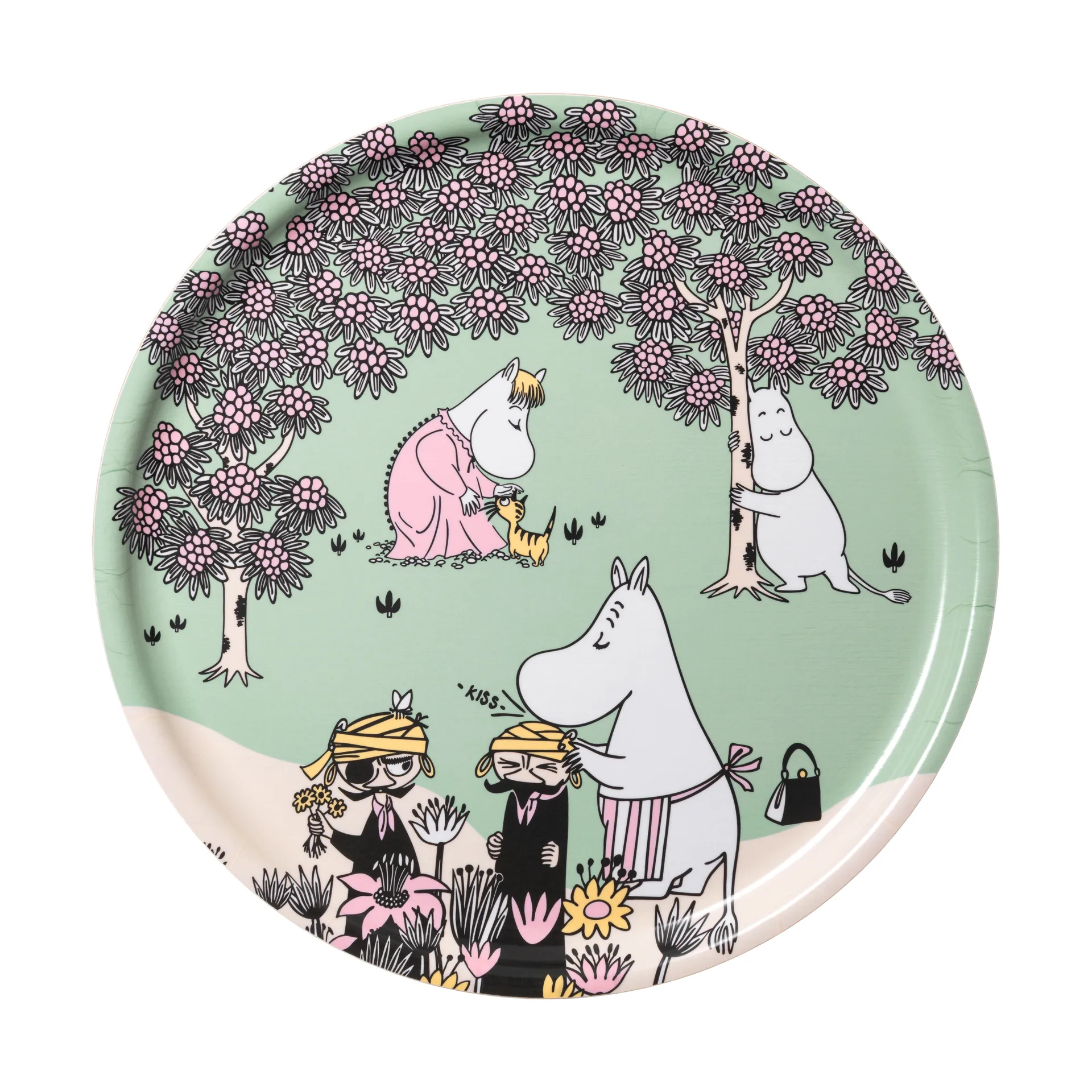 Omtanke Moomin tray, Ø35 cm Moomin Arabia