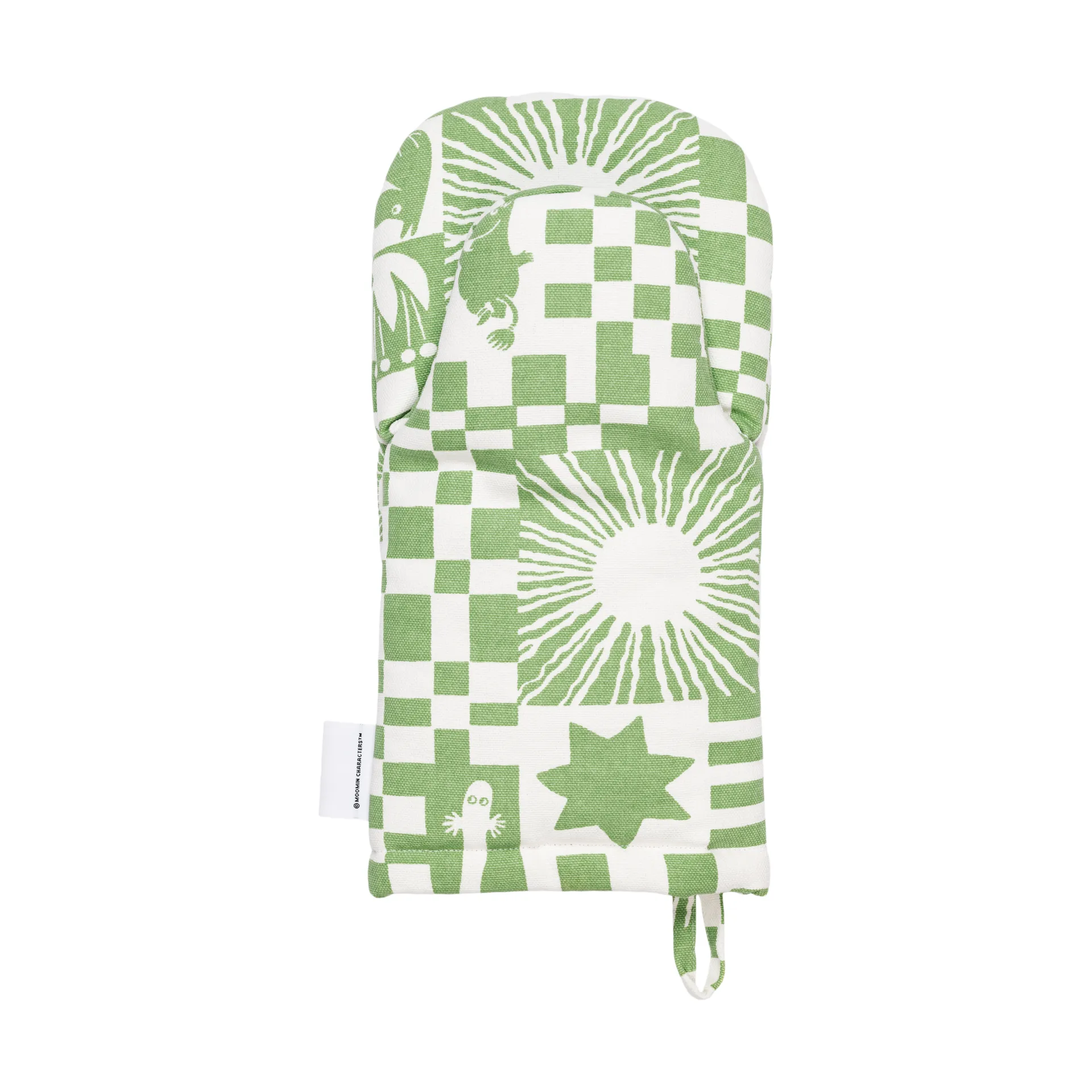 Party Moomin oven mitt 15x34 cm, Green arabia moomin,moomin arabia