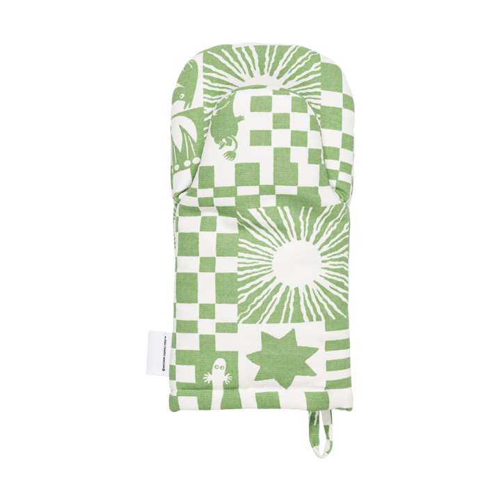 Party Moomin oven mitt 15x34 cm, Green Moomin Arabia