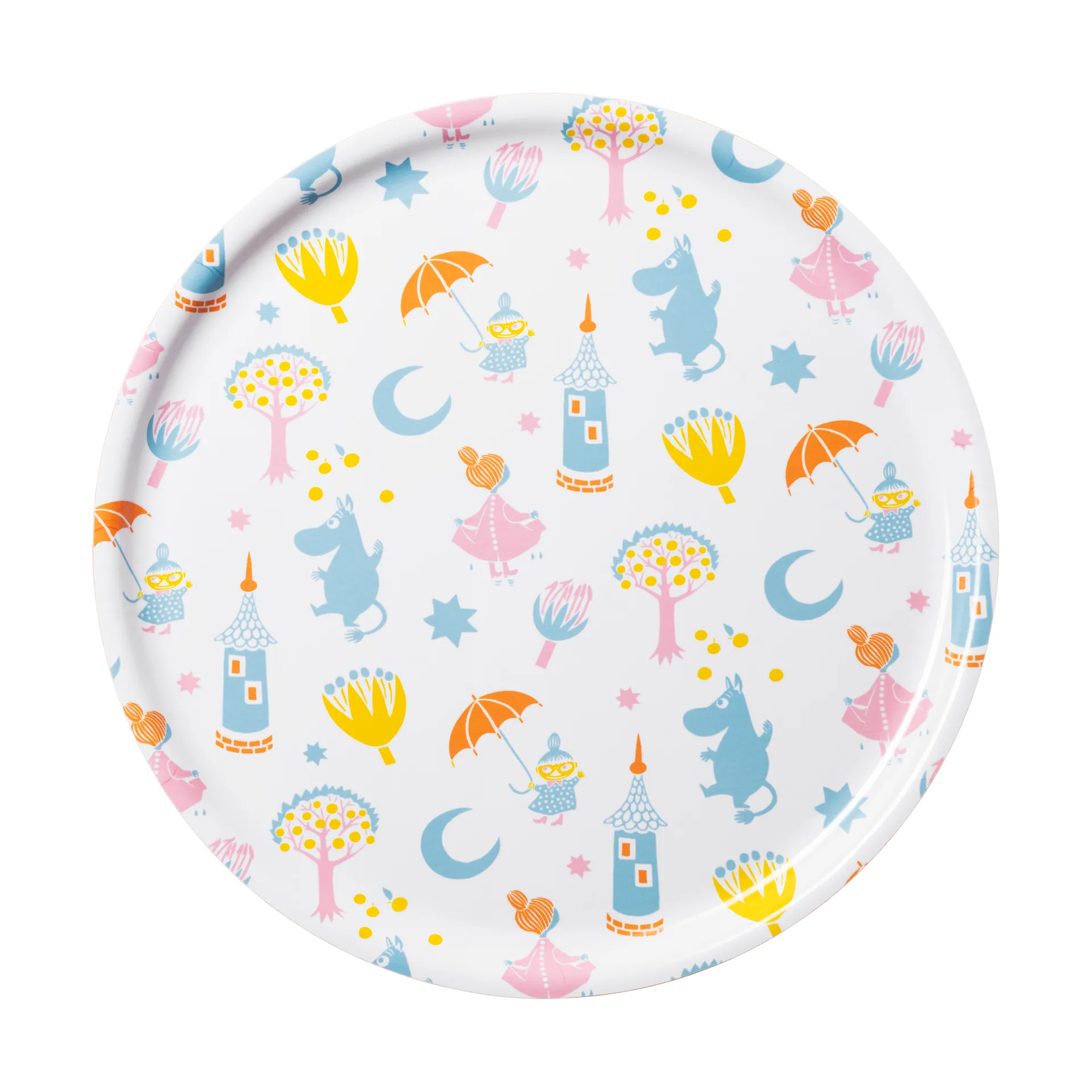 Party Moomin tray, Ø35 cm arabia moomin,moomin arabia