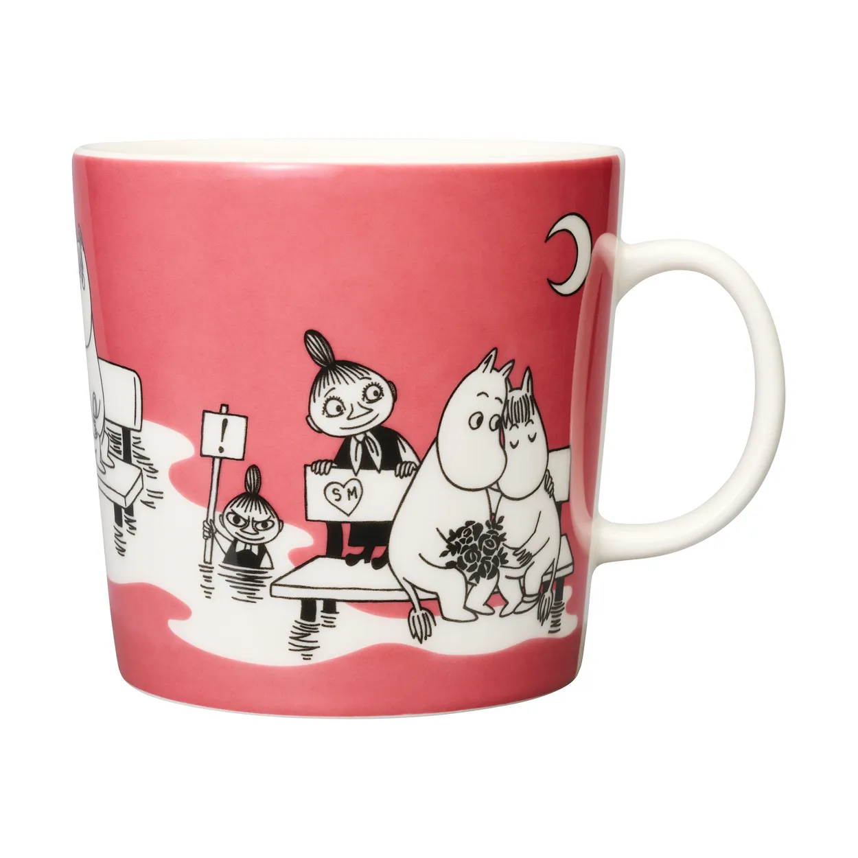 Moomin Arabia Pink Moomin mug special 40 cl | Scandinavian Design | Moomin mugs | Pink