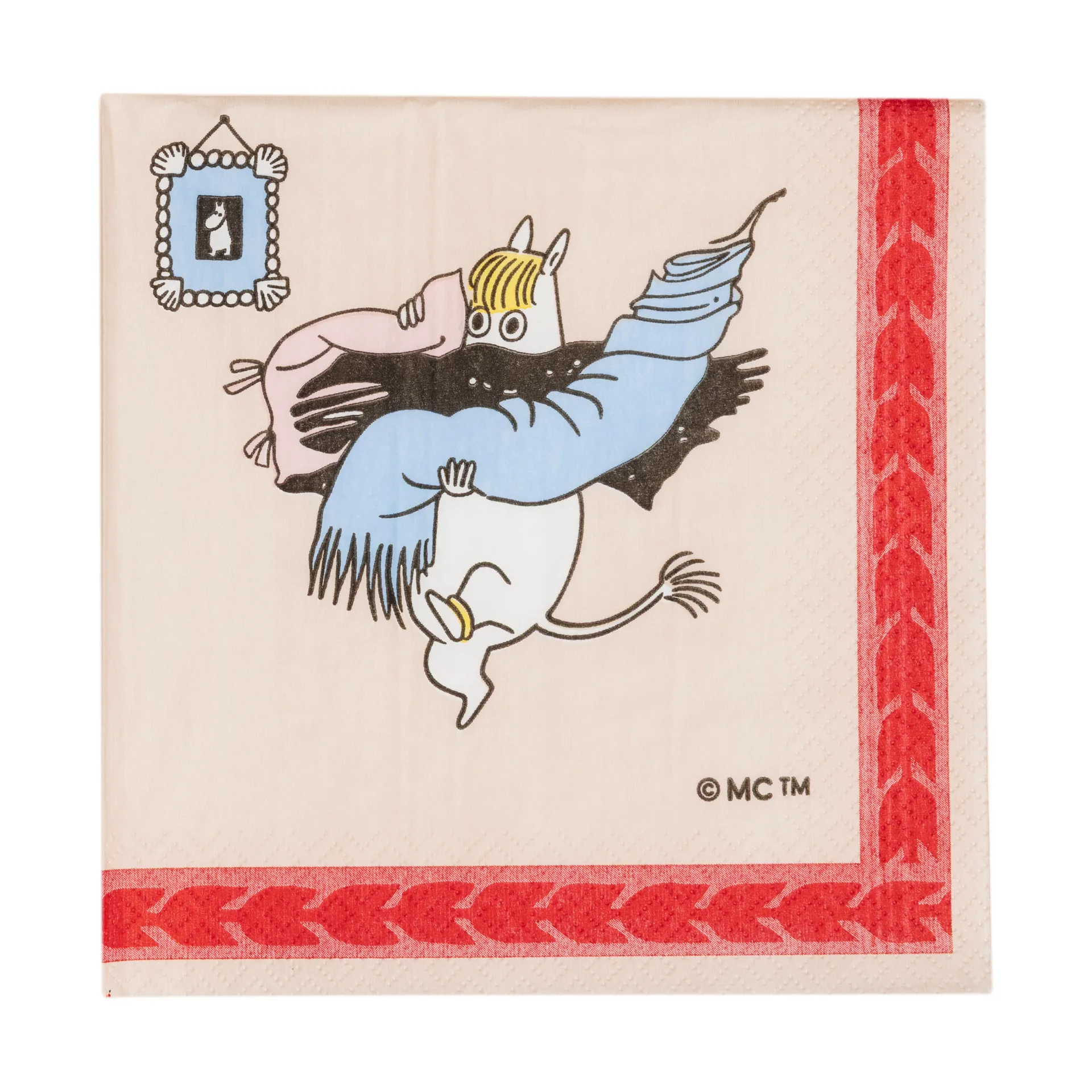 Ready for vacation Moomin paper napkin 33 cm, 20-pack Moomin Arabia