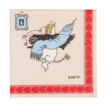Ready for vacation Moomin paper napkin 33 cm - 20-pack - Moomin Arabia