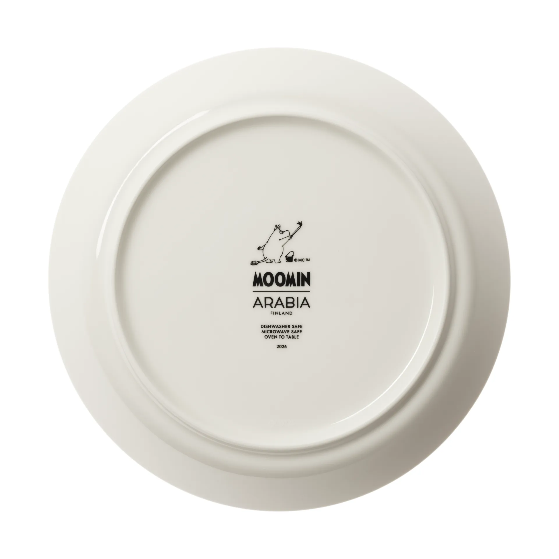 Ready for vacation Moomin plate, Ø19 cm Moomin Arabia