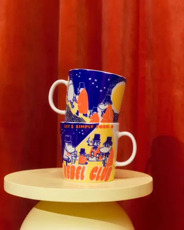 Rebel City Moomin mug - 40 cl - Moomin Arabia