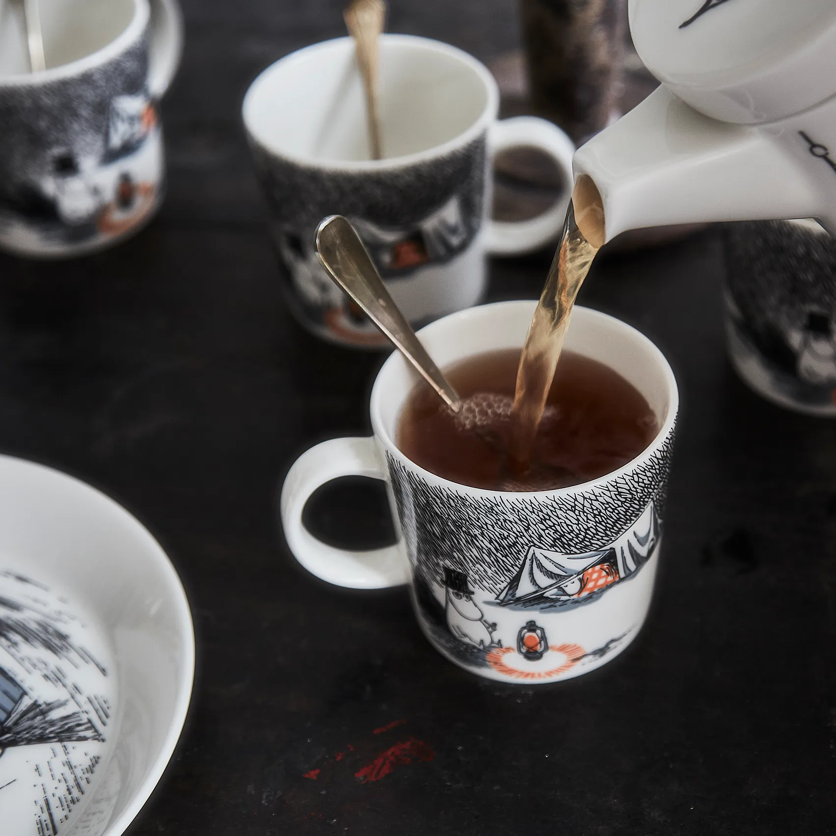 Sleep tight Moomin mug, 30 cl arabia moomin,moomin arabia