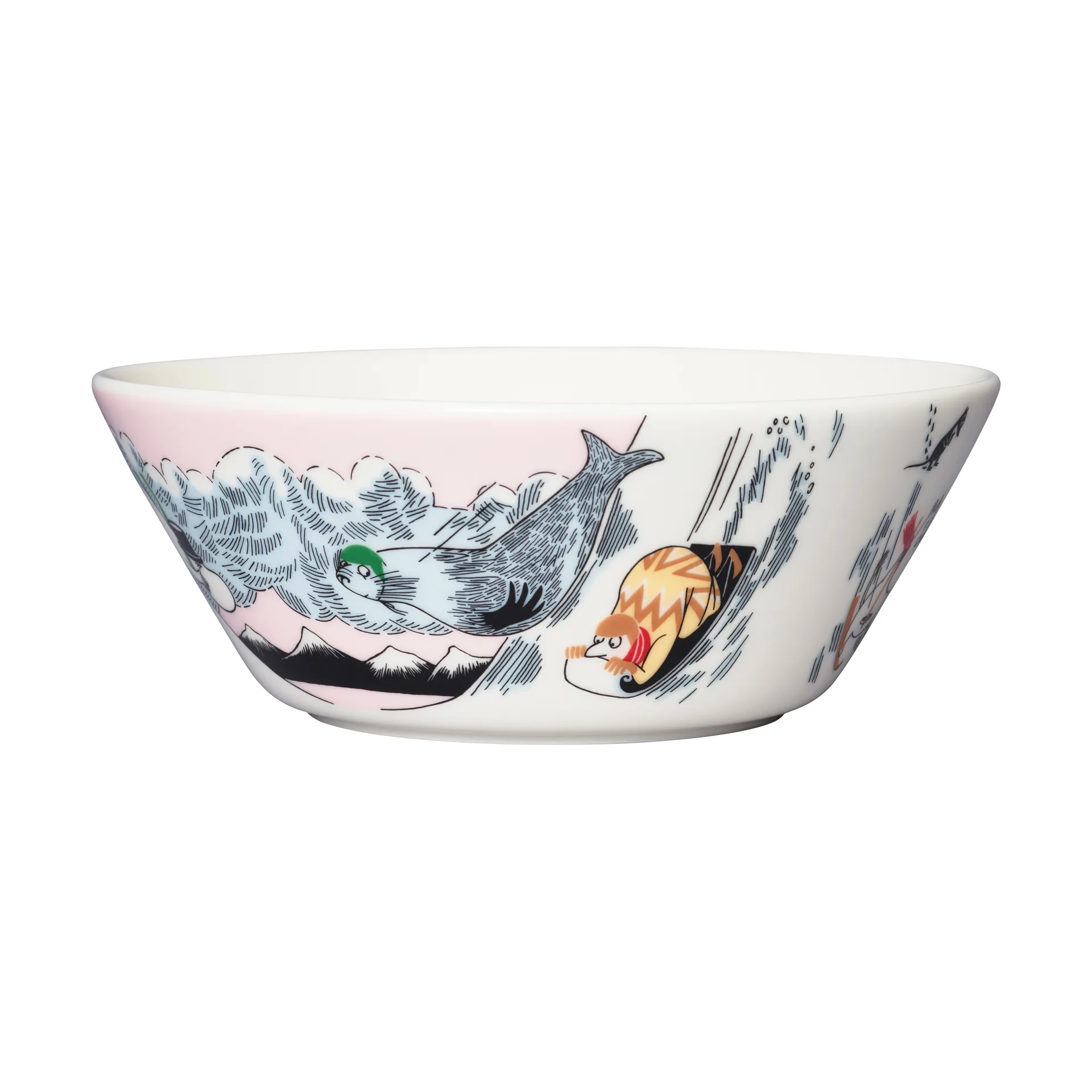 Sliding Moomin bowl 2023, Ø15 cm arabia moomin,moomin arabia
