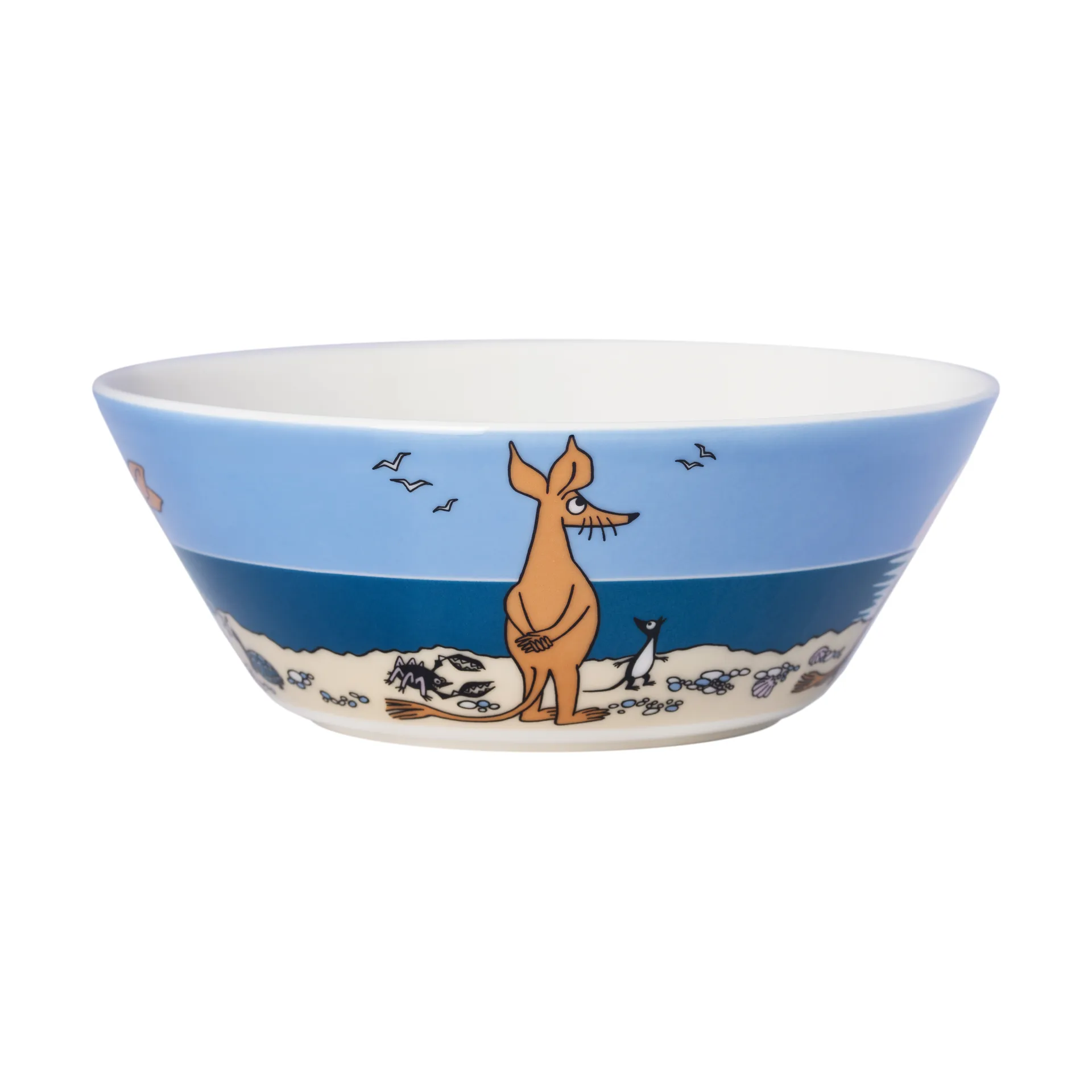 Sniff Moomin bowl Ø15 cm, Blue Moomin Arabia