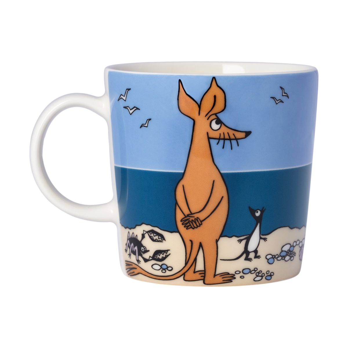 Moomin Arabia Sniff Moomin mug 30 cl Blue | Scandinavian Design | Moomin mugs | Blue