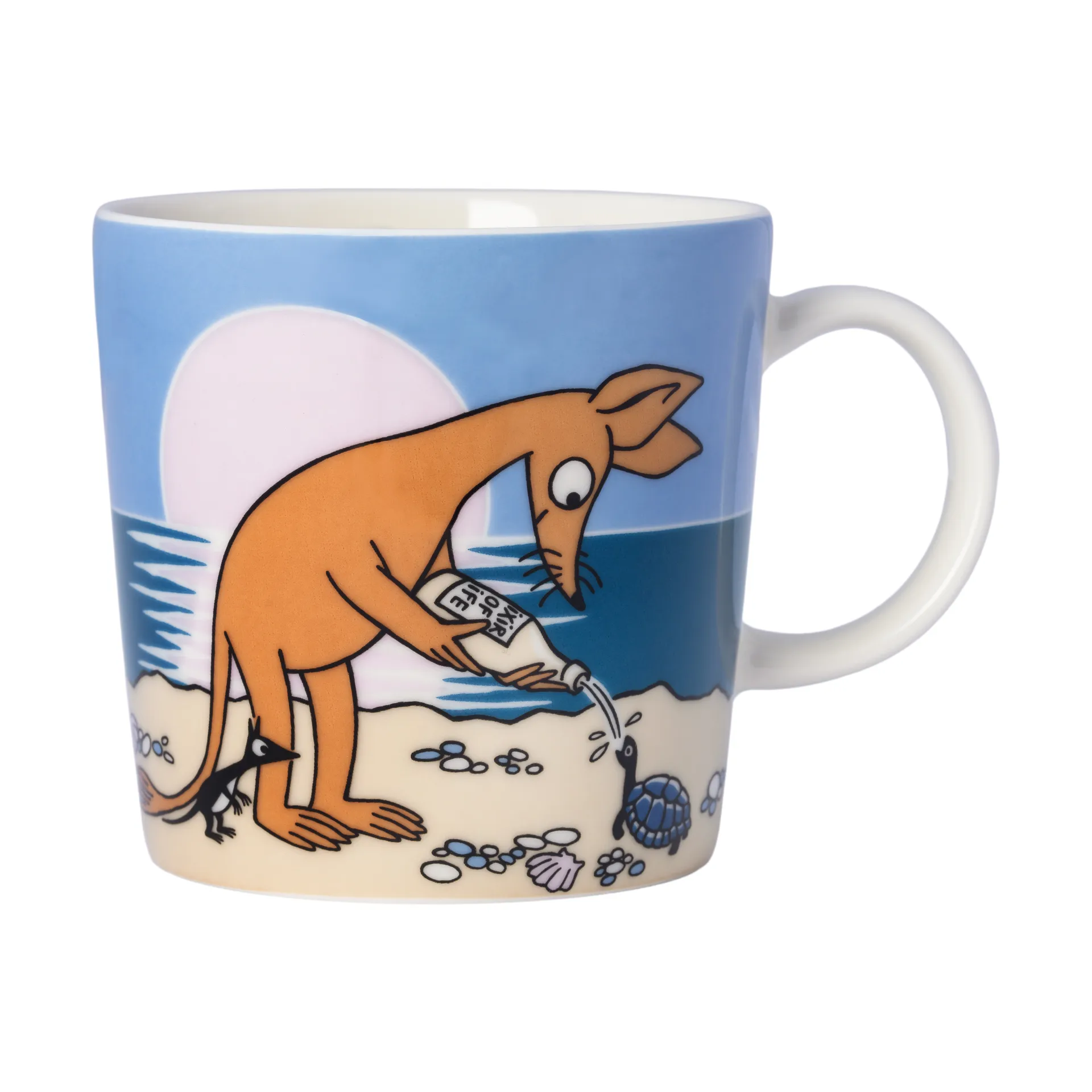 Sniff Moomin mug 30 cl, Blue arabia moomin,moomin arabia